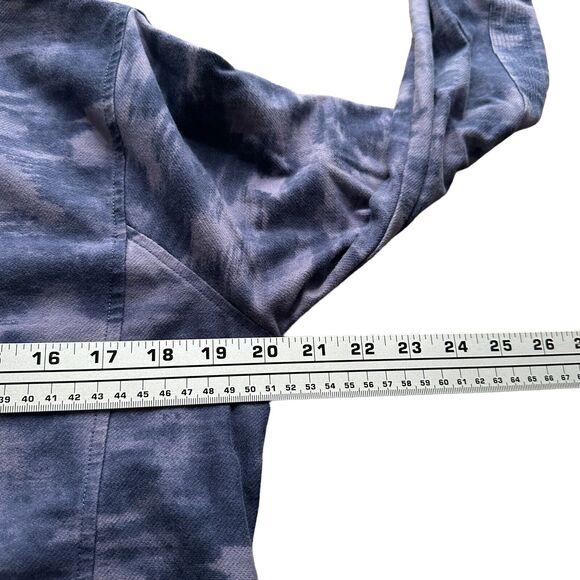 Athleta Sundown Sweatshirt Women’s Small Tie Dye Crewneck Top Grayish Purple - Picture 7 of 9